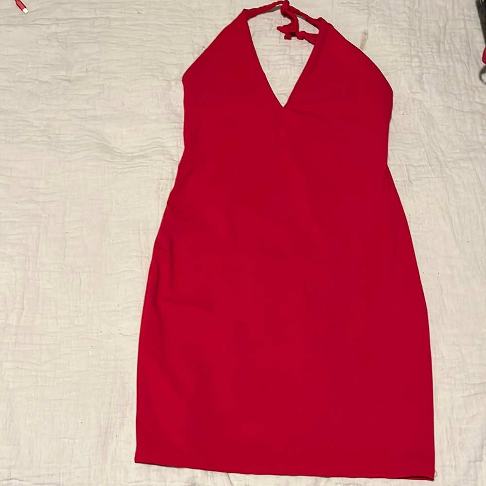 Red dress